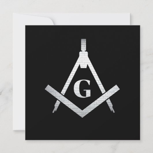 Illuminati Symbol Masonic Conspiracy Pyramid Gift 招待状 (正面)