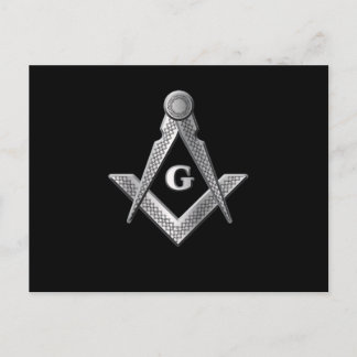 Illuminati Symbol Masonic Pyramid Conspiracy Gift ポストカード