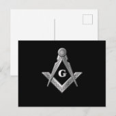Illuminati Symbol Masonic Pyramid Conspiracy Gift ポストカード (正面/裏面)