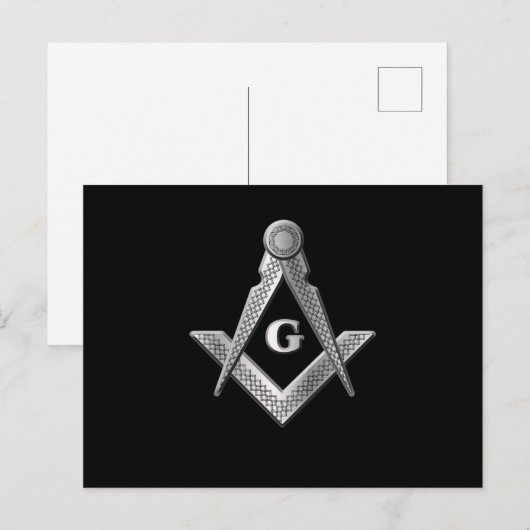 Illuminati Symbol Masonic Pyramid Conspiracy Gift ポストカード (正面/裏面)