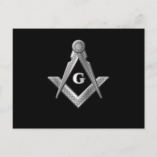 Illuminati Symbol Masonic Pyramid Conspiracy Gift ポストカード (正面)
