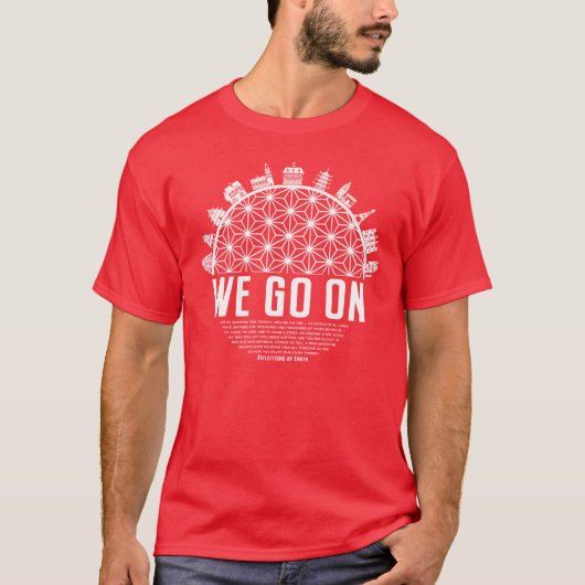 IllumiNations+Reflections+of+EarthにインスパイアされたWe+Go+ Tシャツ (正面)