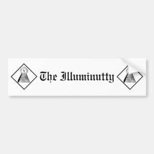 Illuminutty バンパーステッカー