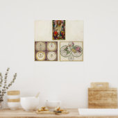 Illusタイトルペー太陽のジシステム, Charte vom Globo ポスター (キッチン)