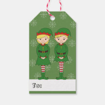 illusimaの少女と少年エルフのクリスマススノーフレーク