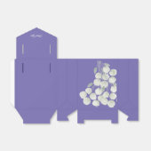 illusimaフローラホワイトリボンありがとう フェイバーボックス (折り畳みなし)