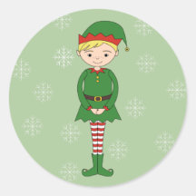 illusima クリスマス男の子エルフ雪の結晶 グリーン