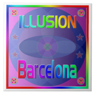 "ILLUSION Barcelona"タイル! タイル