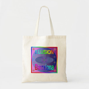 "ILLUSION Barcelona"バッグ! トートバッグ