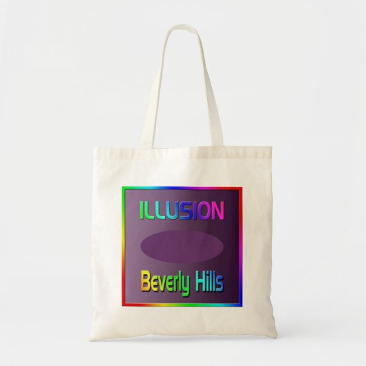 "ILLUSION Beverly Hills"バッグ! トートバッグ (正面)