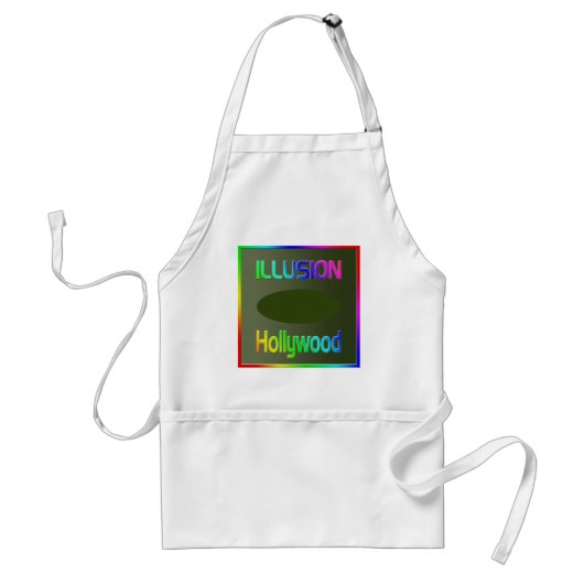 "ILLUSION Hollywood"エプロン! スタンダードエプロン (正面)