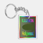 "ILLUSION Hollywood"キーチェーン! キーホルダー (正面左)