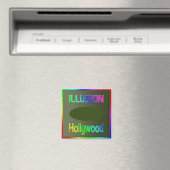 "ILLUSION Hollywood"タイル！ マグネット (インサイチュ (食洗機))