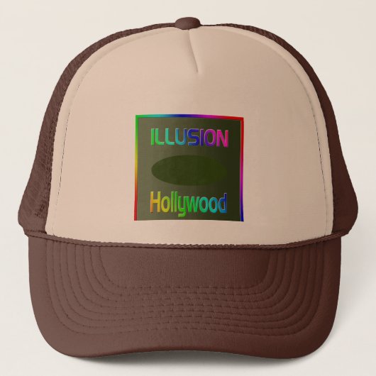 "ILLUSION Hollywood"帽子! キャップ (正面)