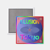 "ILLUSION Tokyo"マグネット！ マグネット (正面/裏面)