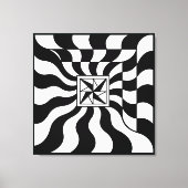 Illusionary Square | Modern キャンバスプリント (正面)