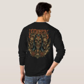 Illustrate_a_haunting_death_metal_band_portrait Tシャツ (裏面フル)