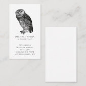 Illustrated AI Consultant Business Card 名刺 (正面/裏面)