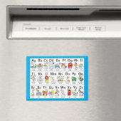 Illustrated Alphabet Animals マグネット (インサイチュ (食洗機))