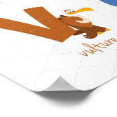 Illustrated Animal Alphabet ポスター (角)