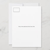 Illustrated California State 5x7 Big Postcard サンキューカード (裏面)