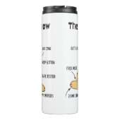 ILLUSTRATED CHOW タンブラー (裏面)