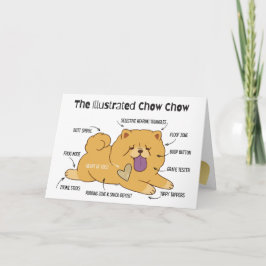 ILLUSTRATED CHOW  Art Cards サンキューカード