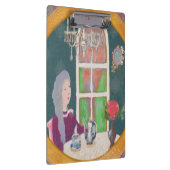 Illustrated Clipboard – Colorful Pattern Design クリップボード (右)