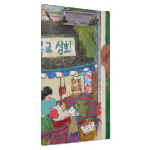 Illustrated Clipboard – Colorful Pattern Design クリップボード (右)