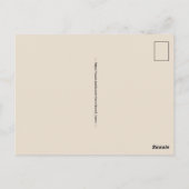 Illustrated Colorado Map Postcard ポストカード (裏面)