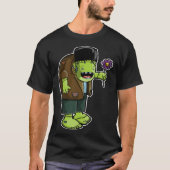 Illustrated Frankenstein Original Character Graphi Tシャツ (正面)