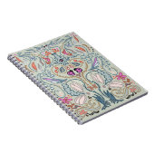 Illustrated Ladybugs and Leaves ノートブック (右側)