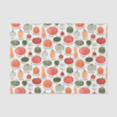 Illustrated Pumpkin Types 薄葉紙 (正面)