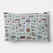 Illustrated Savannah Keepsake Travel Pouch アクセサリーポーチ (裏面)