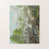 Illustration Battle Antietam US Civil War, 1862, ジグソーパズル (縦)