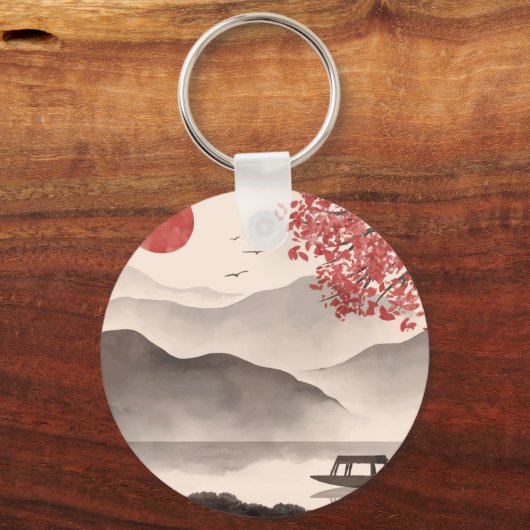 Illustration Japonaise  キーホルダー (裏面)