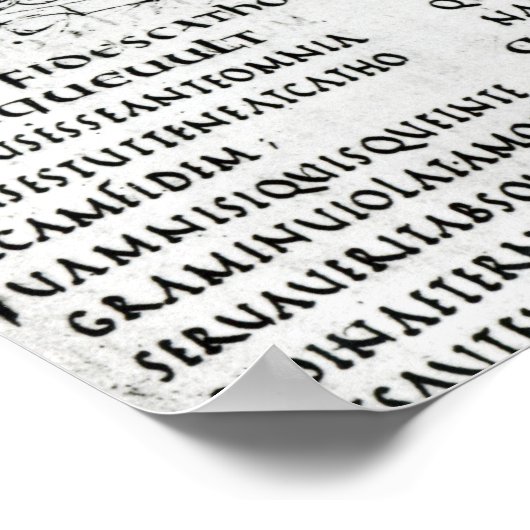 Illustration of a scene from one of the Psalms ポスター (角)