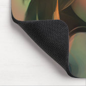 Illustration of Anime Style Girl in Rainbow Light マウスパッド (コーナー)