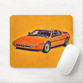 Illustration of BMW M1 マウスパッド (マウス)