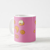 Illustration of bread コーヒーマグカップ (正面左)