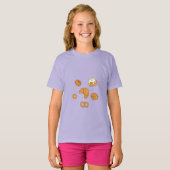 Illustration of bread  tシャツ (正面フル)