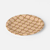 Illustration of hamburger patterns  ペーパープレート (アングル)