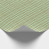 Illustration of hamburger patterns  ラッピングペーパー (角)