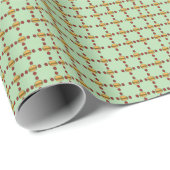 Illustration of hamburger patterns  ラッピングペーパー (ロールコーナー)