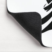 Illustration Of Jesus Christ Shadow With Open Arms マウスパッド (コーナー)