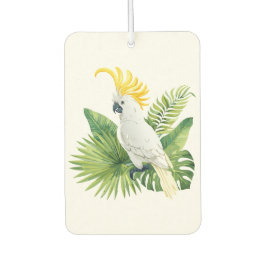 Illustration of parrot cockatoo カーエアーフレッシュナー