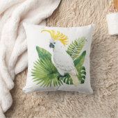 Illustration of parrot cockatoo クッション (ブランケット)