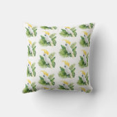 Illustration of parrot cockatoo クッション (裏面)