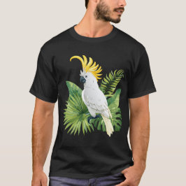 Illustration of parrot cockatoo tシャツ