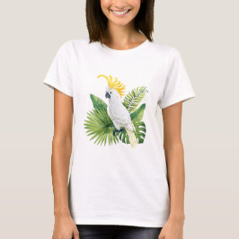 Illustration of parrot cockatoo tシャツ